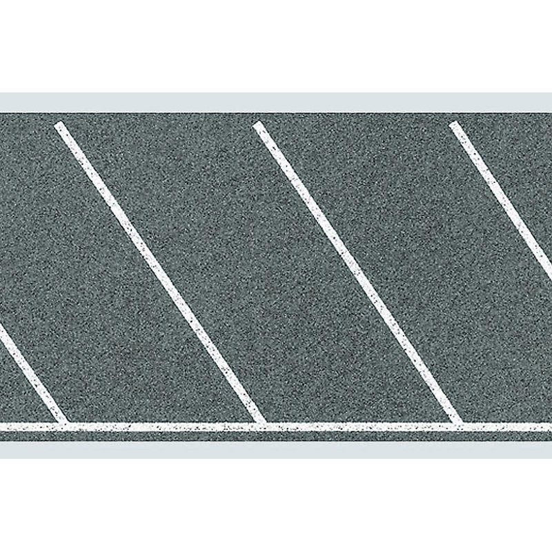 Diagonal Parking Space Sheet w/Markings