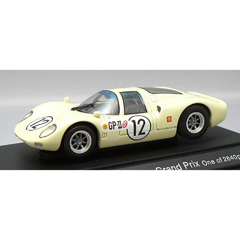 Ebbro 43386 Nissan R380II No.12 (Ivory) 1/43 Scale