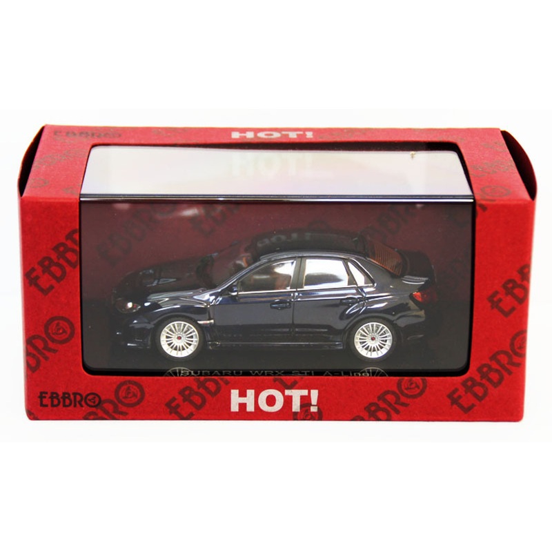 Ebbro 44397 Subaru WRX Sti A-Line (Blue) 1/43 Scale
