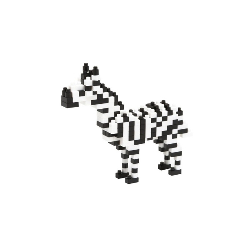 Kawada NBC-105 nanoblock Zebra