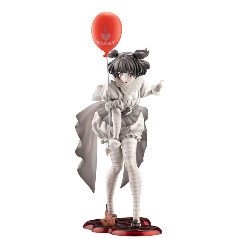 Kotobukiya Horror Bishoujo IT Pennywise 2017 Monochrome Ver. 1/7 Figure