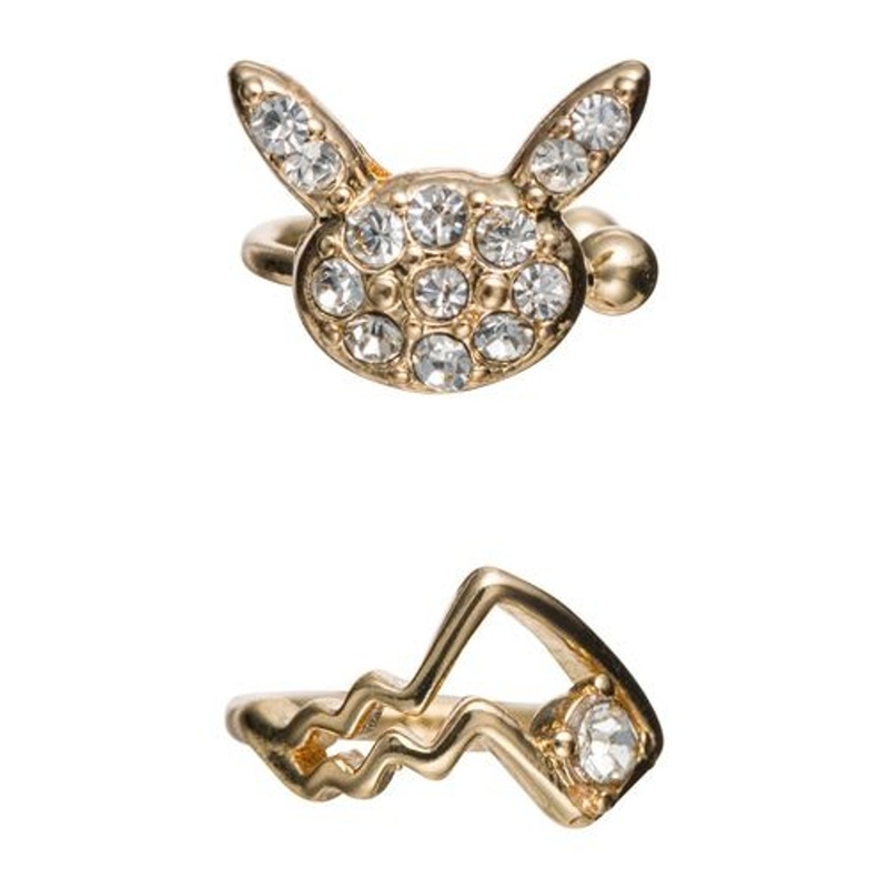 Pokemon Center Original Pokemon Accessory Earkuff Set 6 Pikachu