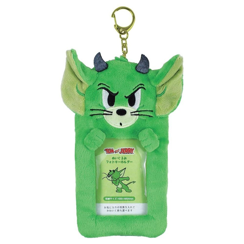 T’s Factory Tom Jerry Plush Photo Keychain Devil Jerry