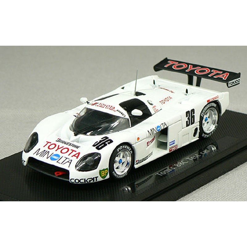 Ebbro 43789 TOYOTA TOM’S 88C TEST CAR LE MANS 1/43 Scale