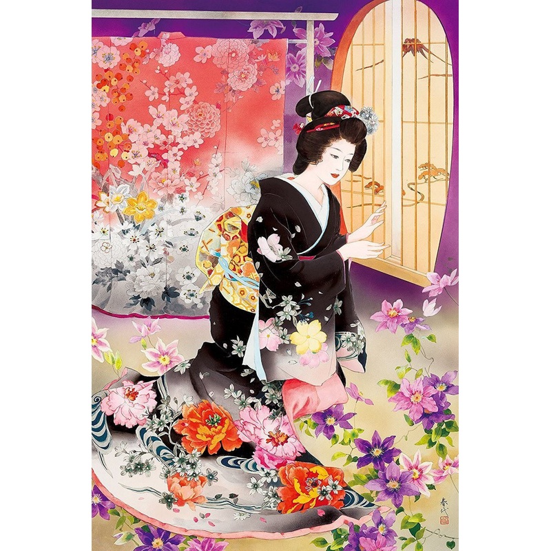 Epoch Jigsaw Puzzle 11-564 Japanese Illustration Kimono (1000 Pieces)