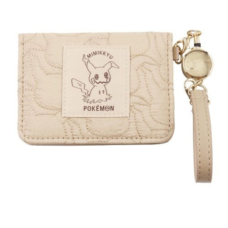 Pokemon Center Original Quilted Pass Case Card Holder – Mimikyu