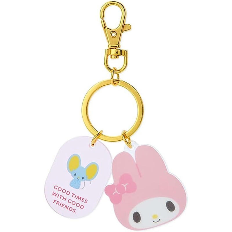 Sanrio Acrylic Face Shaped Keychain – My Melody