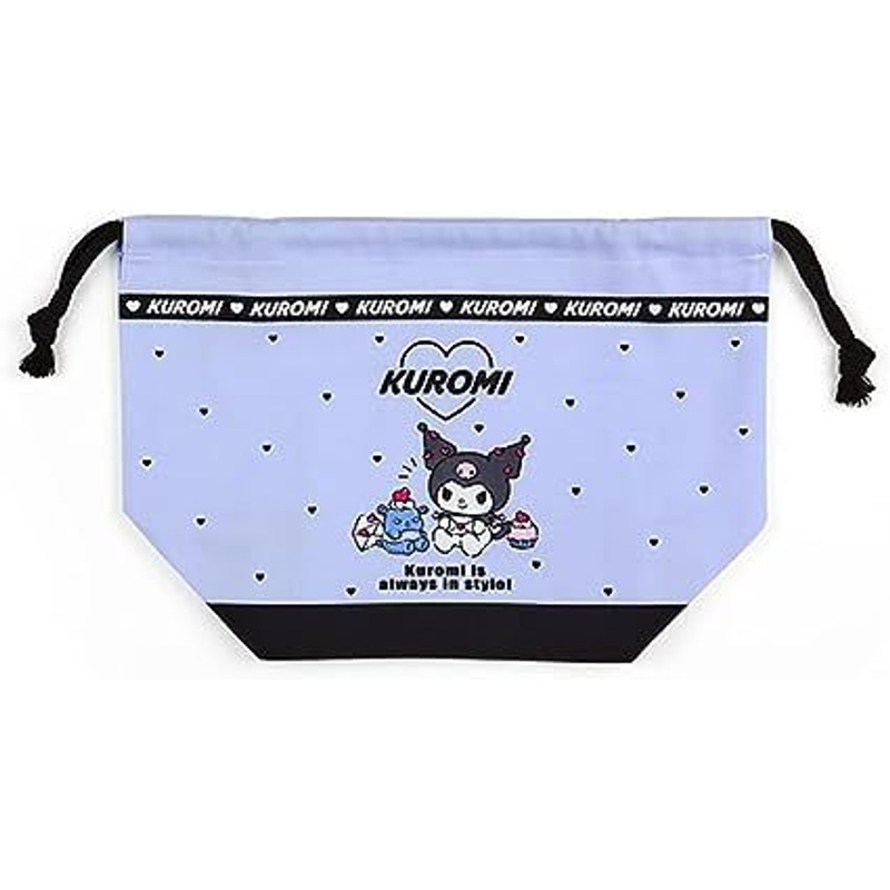 Sanrio Drawstring Bag for Lunch Box Kuromi