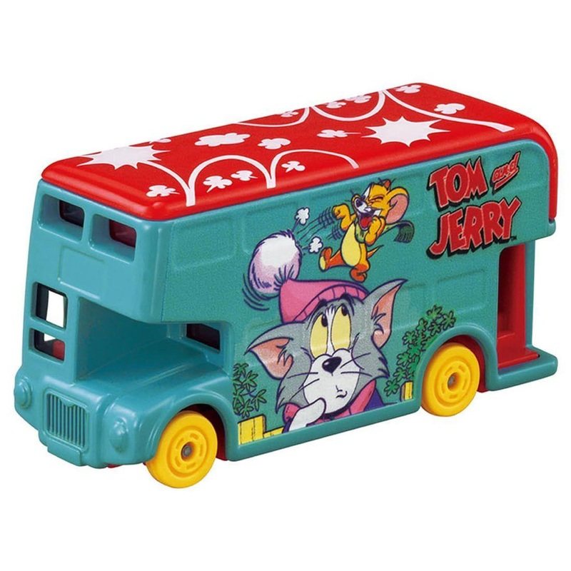 Takara Tomy Dream Tomica SP Tom and Jerry Wrapping Bus (Blue)