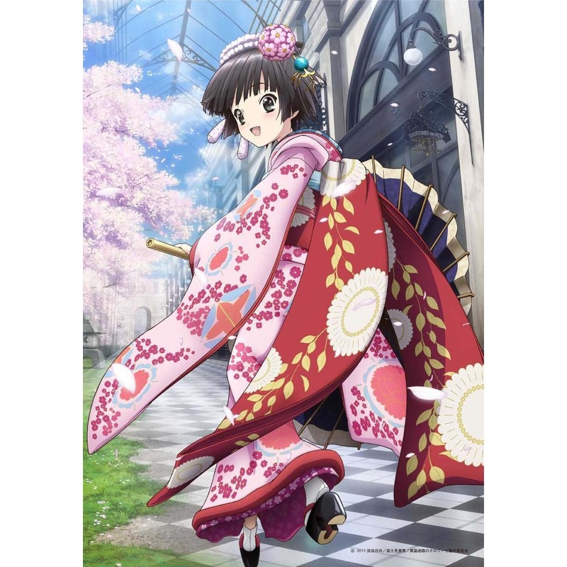 Tenyo MBG-315-502 Jigsaw Puzzle – Ikoku Meiro no Croisee: Cherry Blossoms of Gallery (315 S-Pieces)