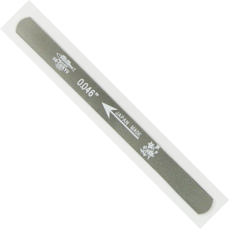 UO-CHIKYU 25-0046 Nut File Hiroshima File 0.046 Inch (W12 x 1.17)