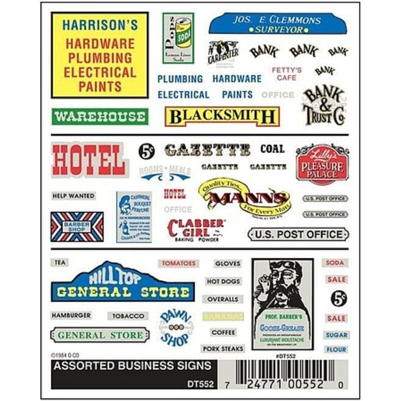 Assorted Business Signs