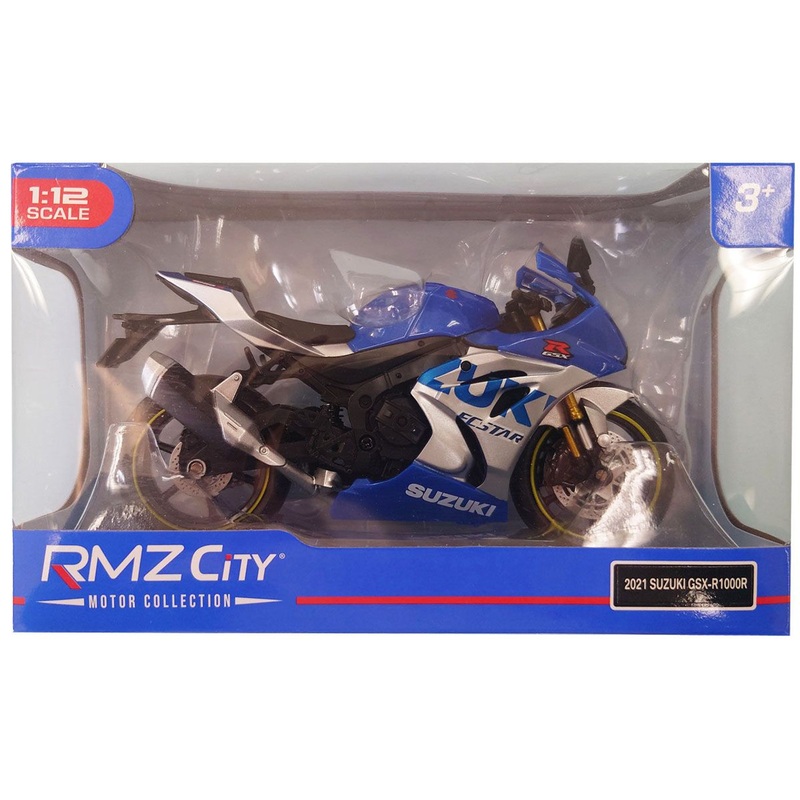 Doyusha 1/12 2021 SUZUKI GSX-R1000R Blue Diecast Finished Model