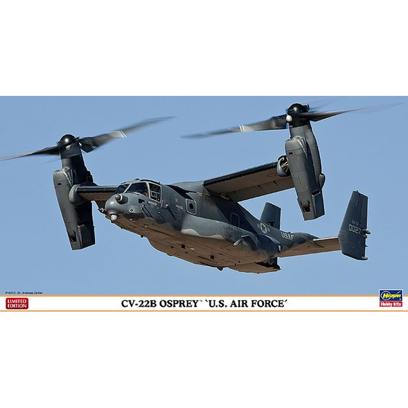 Hasegawa 02074 CV-22B Osprey US Air Force 1/72 Scale Kit