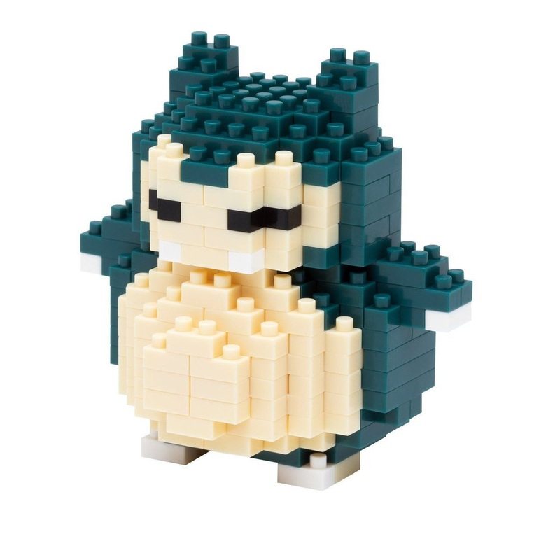 Kawada NBPM-012 nanoblock Pokemon Snorlax