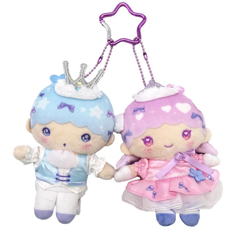 Nakajima Little Twin Stars 50th Mascot Set Keychain (Dolly Mix)
