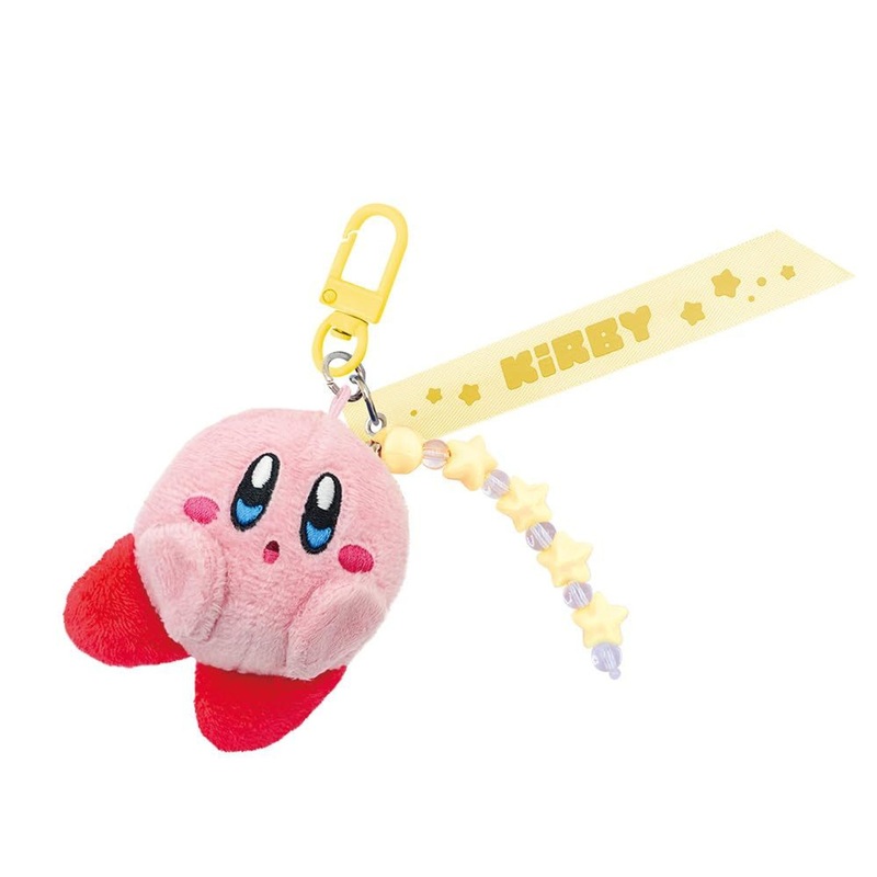 OST Kirby Of The Stars Nukuizu Three Consecutive Keychain Kirby (Kyoton)
