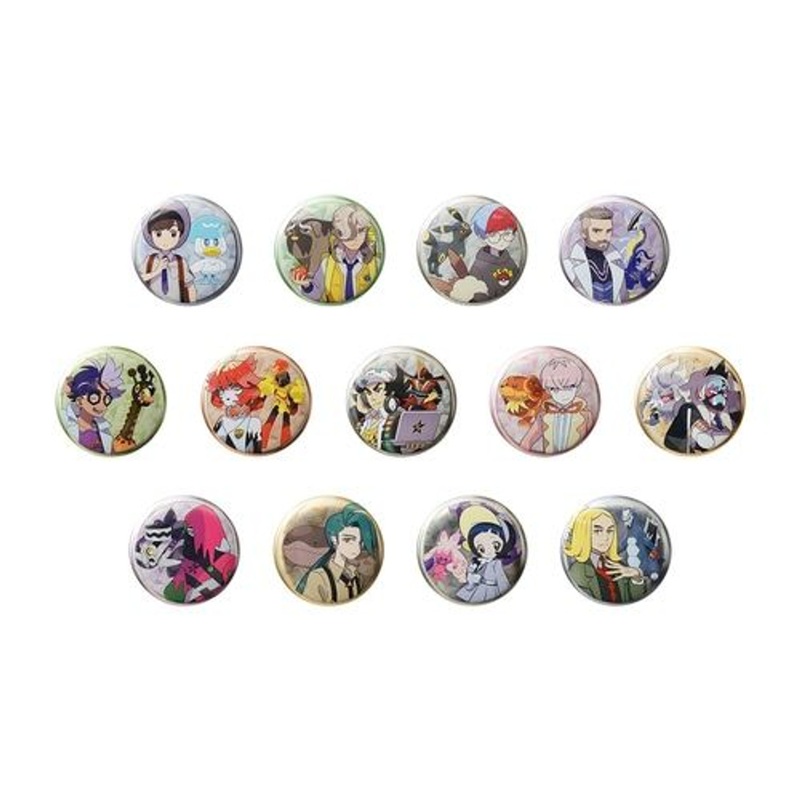 Pokemon Center Original Can Badge Collection (Full Set) – Paldea Edition B