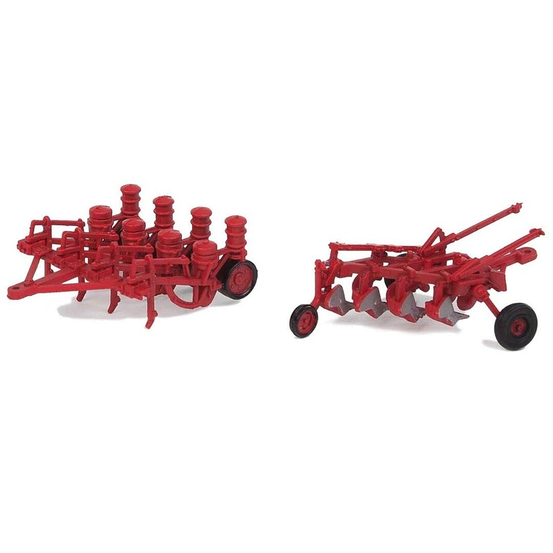 Red Farm Machinery – Plow & Planter