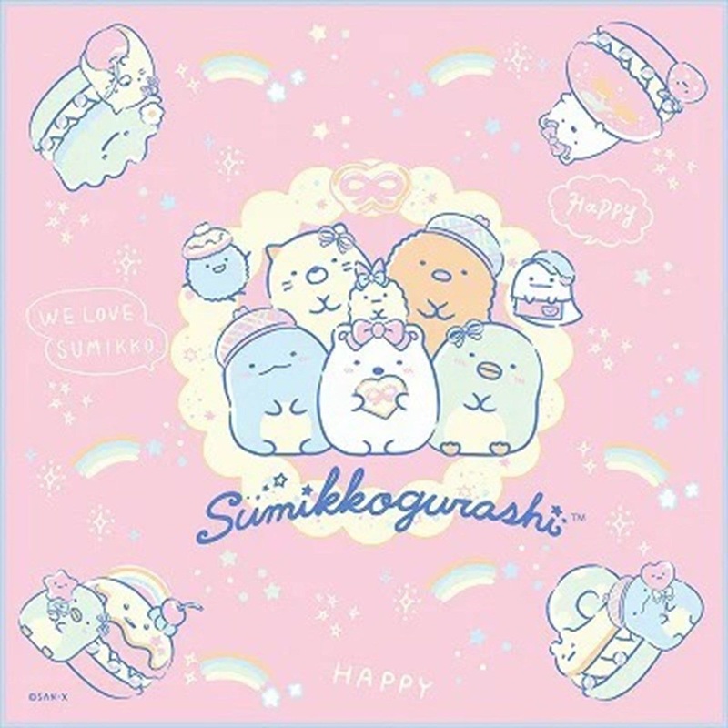 San-x Lunch Cloth Sumikko Gurashi Sweets Pink