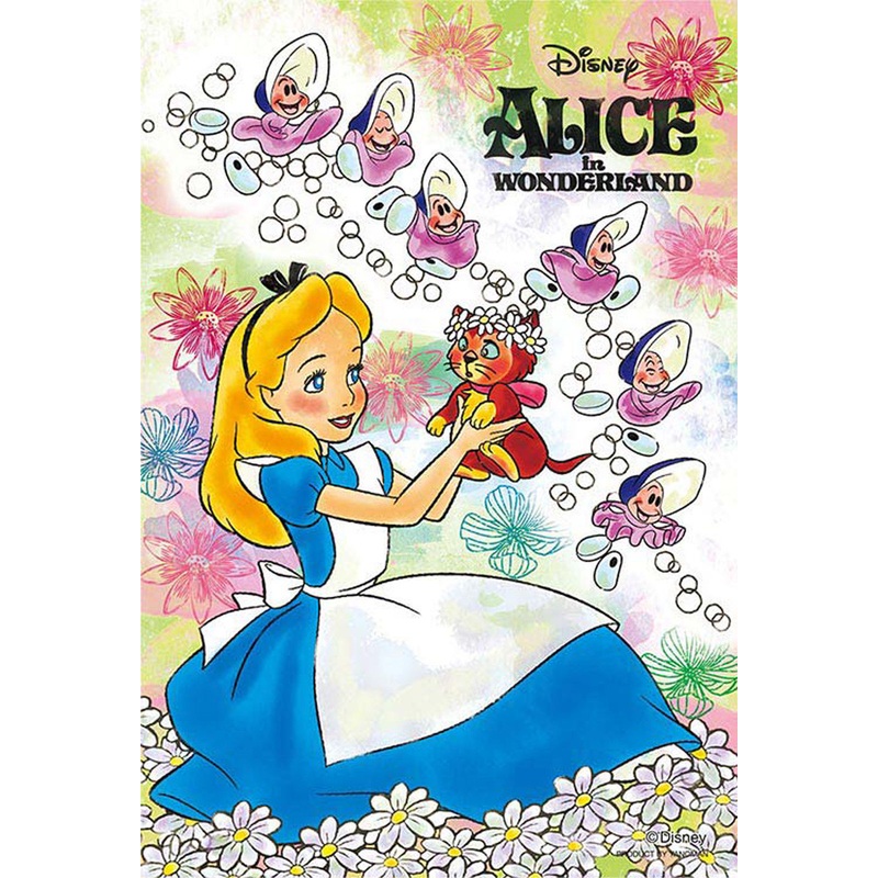 Yanoman Jigsaw Puzzle 99-409 Disney Alice in Wonderland (99 Small Pieces)