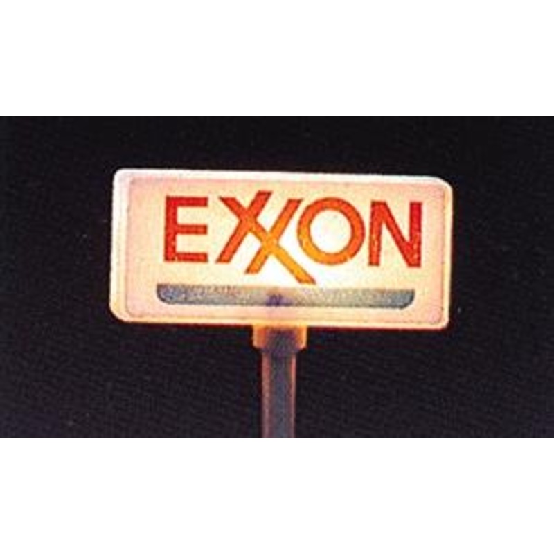Exxon Gas Station Signs pkg(2)