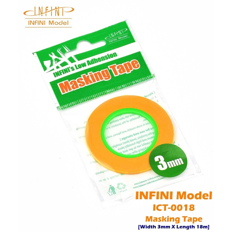 INFINI Model Masking tape 3mm (18m)