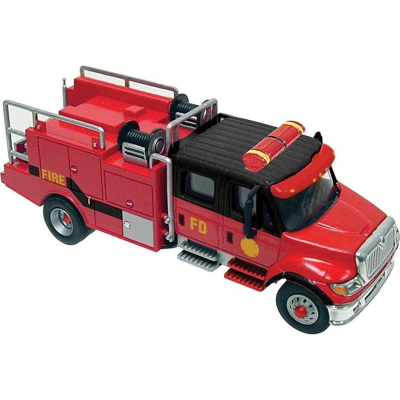International(R) 7600 2-Axle Crew-Cab Brush Fire Truck