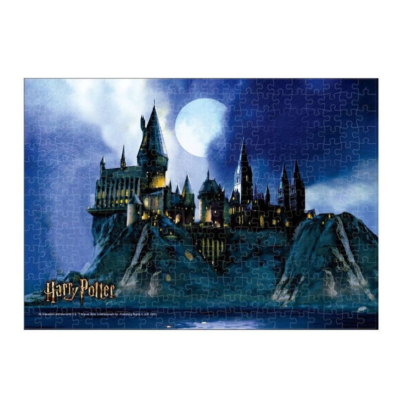 Jigsaw Puzzle Hogwarts Castle Under the Moonlight (266 Pieces)