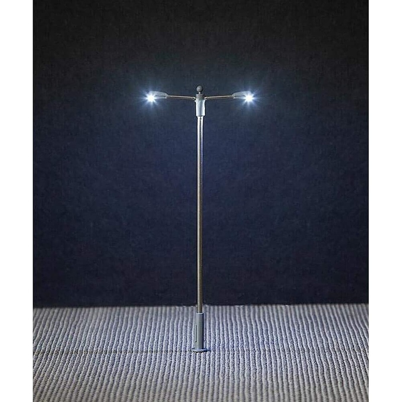LED 2 Arm Street Light Pole