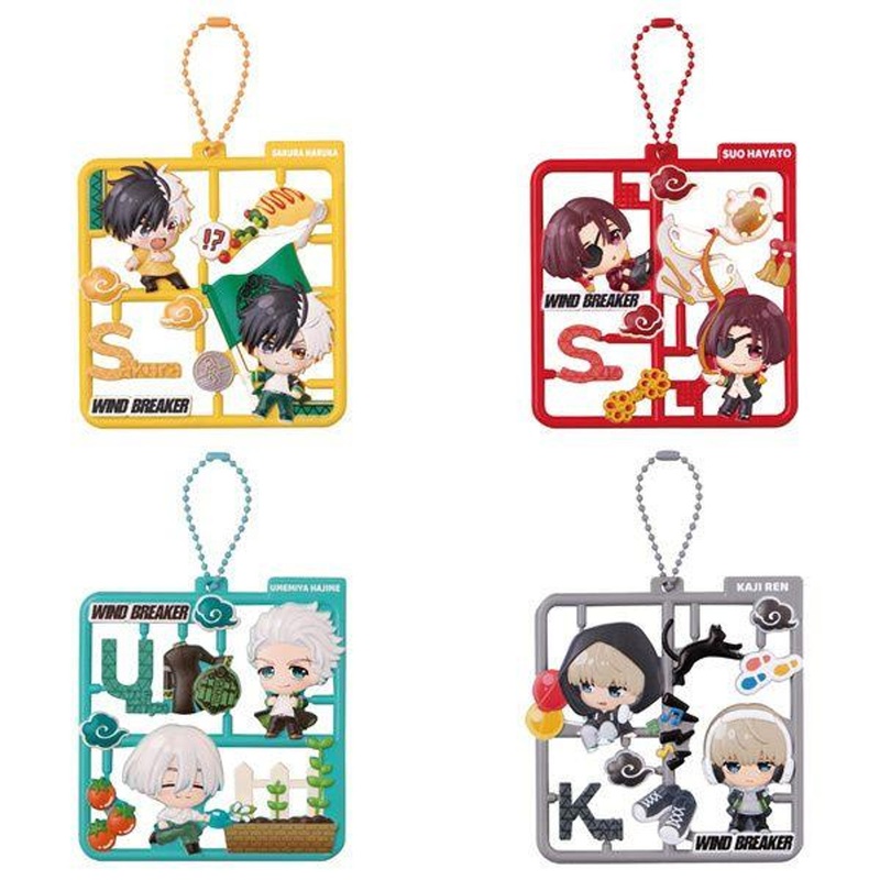 MegaHouse Plat Collection (Wind Breaker) 4pcs BOX