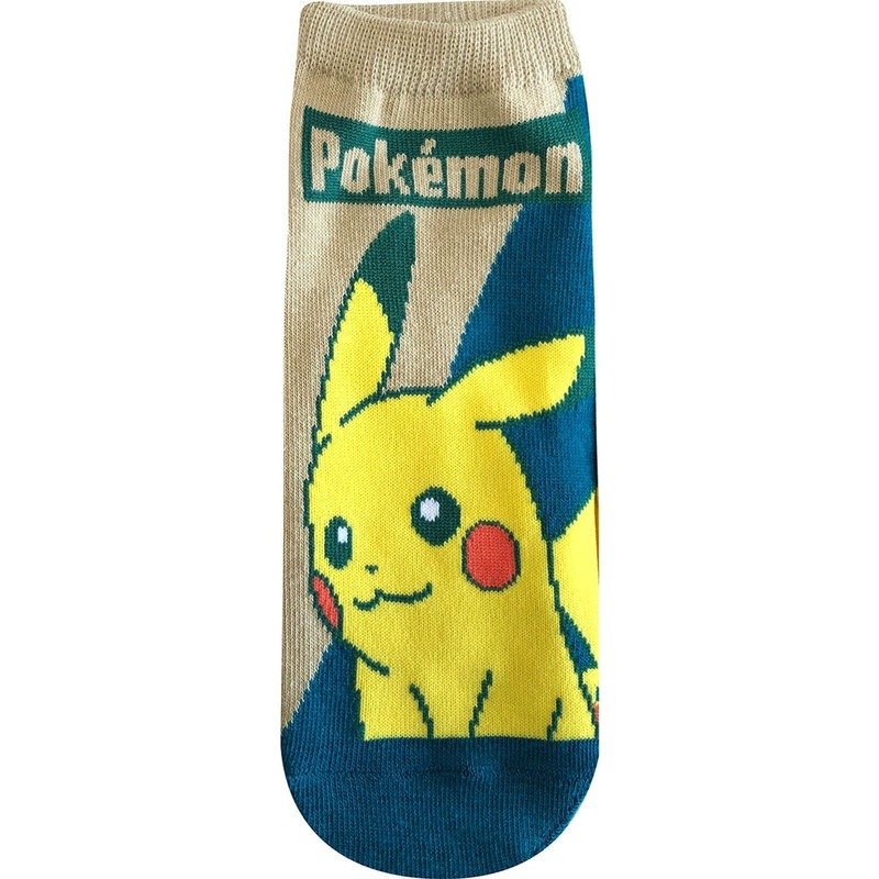 Pokemon Center Original Character Socks Pikachu Bicolor Men’s (25-27cm)