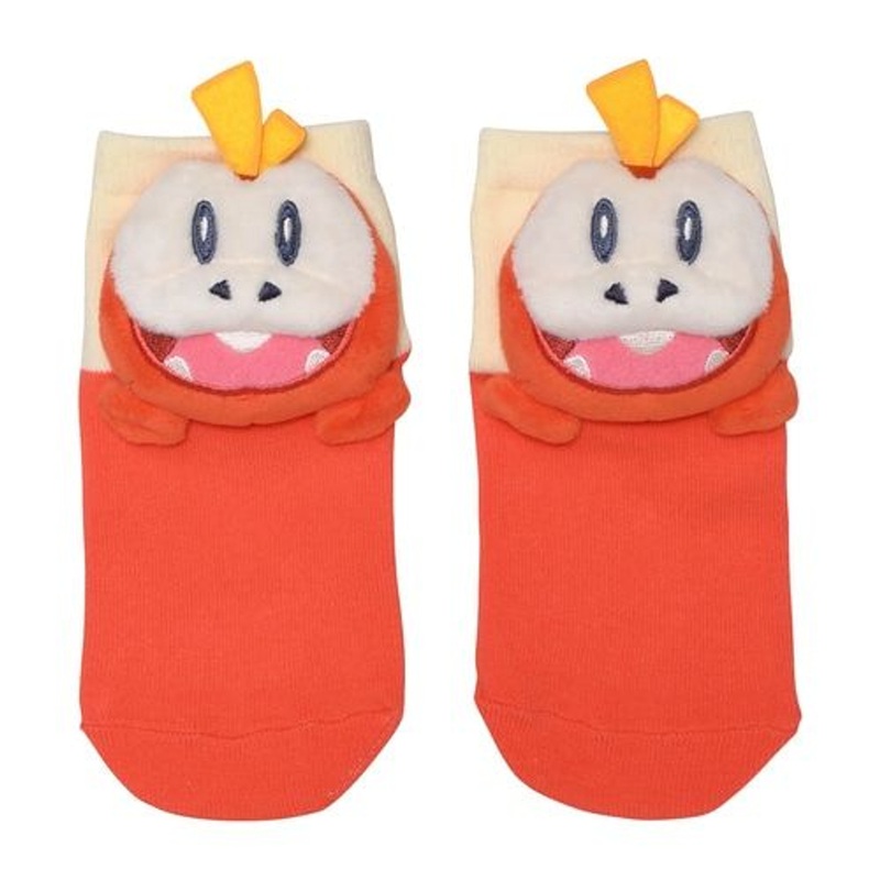 Pokemon Center Original Middle Socks with Mascot Fuecoco (13-18cm)
