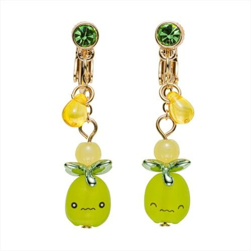 Pokemon Center Original Pokemon Accessory Clip-On Earrings 82 Smoliv