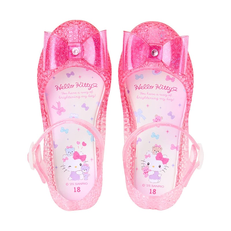 Sanrio Hello Kitty Kids Clear Sandals 17cm