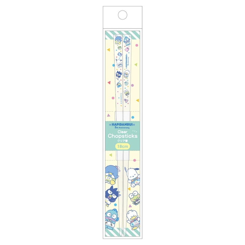 T’s Factory Sanrio 18 Cm Clear Chopsticks Happytanbuimaru / Haramaki