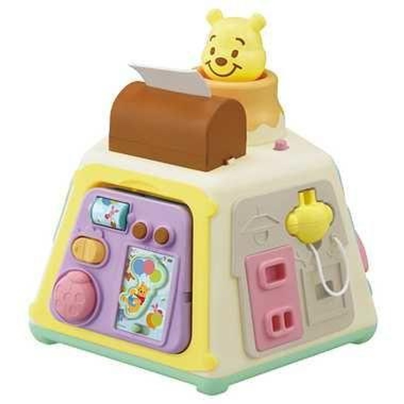 Takara Tomy 3-WAY Transformable Educational Toy Box (Winnie the Pooh)