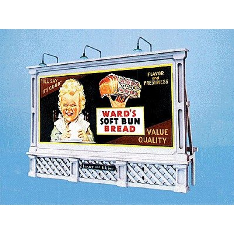 City Beautiful Billboard Kit w/4 Different Signs