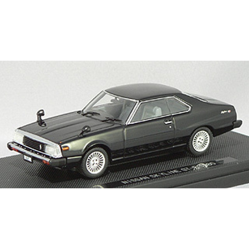 Ebbro 43756 NISSAN SKYLINE GT-EX 1980 Black 1/43 Scale