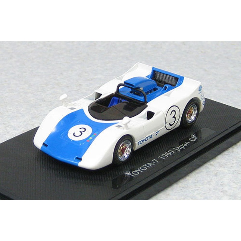 Ebbro 44719 Toyota 7 Japan Grand Prix 1969 No.3 (Blue) 1/43 Scale