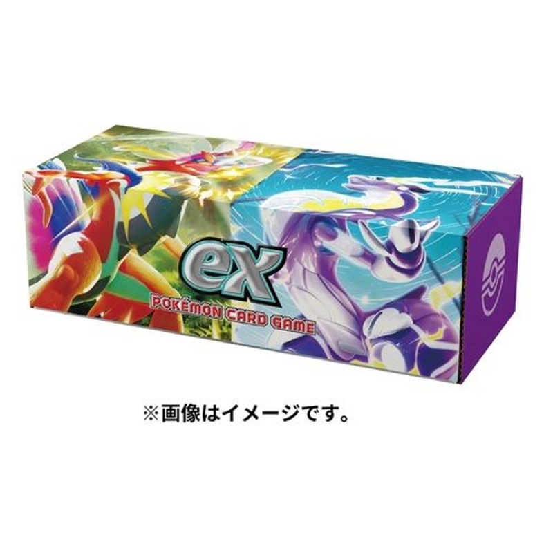 Pokemon Center Original TCG Premium Card Case Koraidon Miraidon
