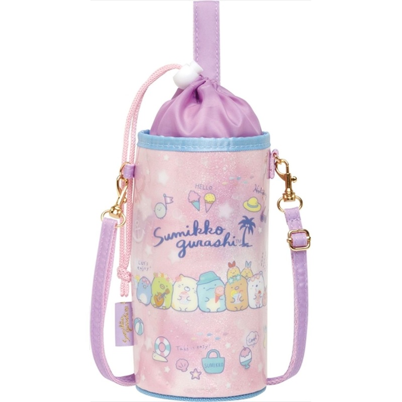 San-x Glittering Bottle Cover – Sumikko Gurashi Pink