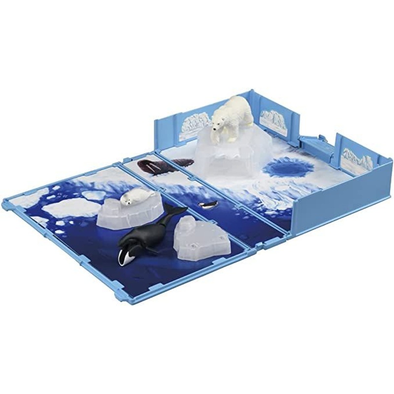 Takara Tomy Ania Picture Book Aquatic Creature Arctic Set