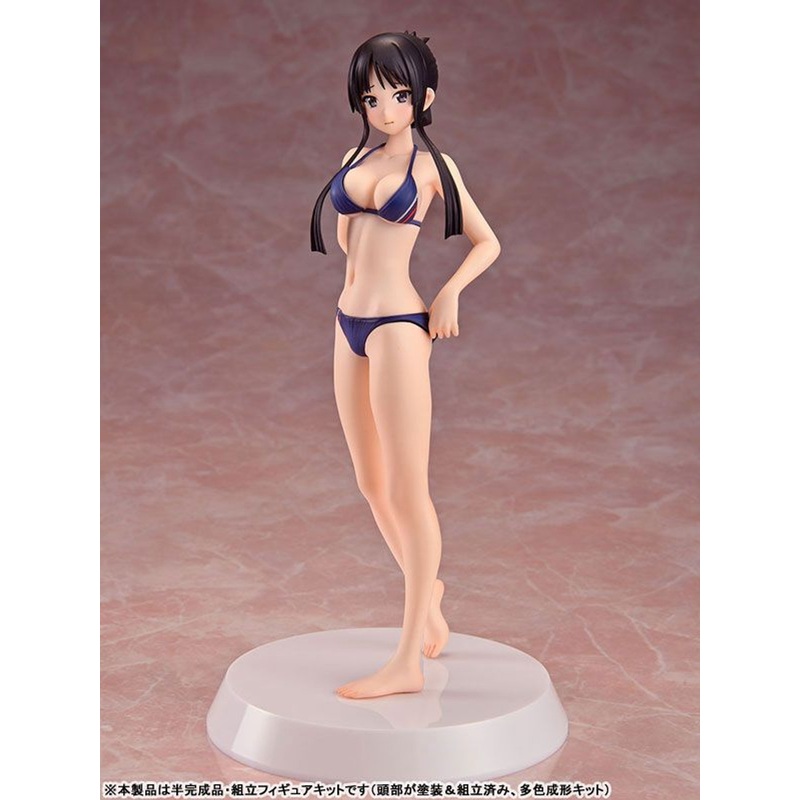 Tokyo Figure Assemble Heroines Mio Akiyama Summer Queens Half Completed Assembly 1/8 Figure (K-On!)