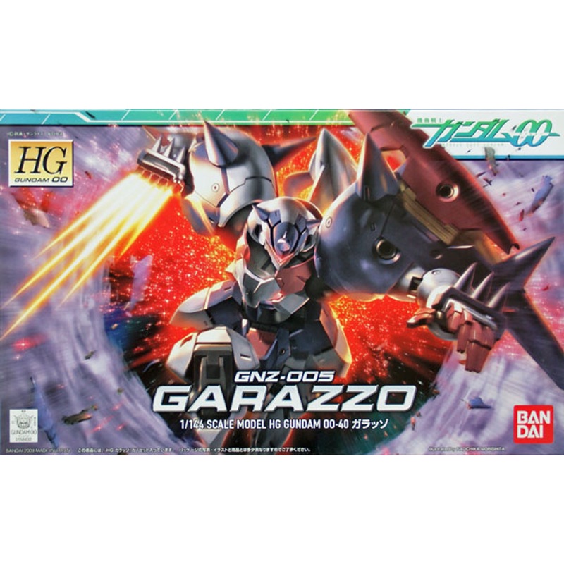 Bandai HG OO 40 Gundam GNZ-005 GARAZZO 1/144 Scale Kit