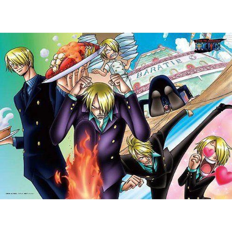 Ensky 500-114 Jigsaw Puzzle One Piece In search of All Blue (500 Pieces)