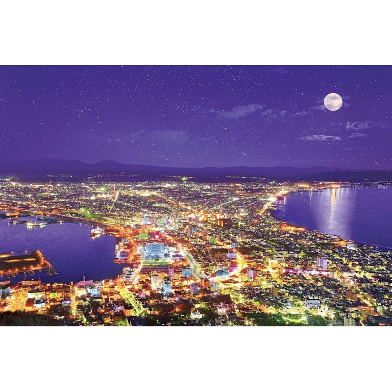 Epoch Jigsaw Puzzle 12-504 Hakodate Japan (1000 Pieces)
