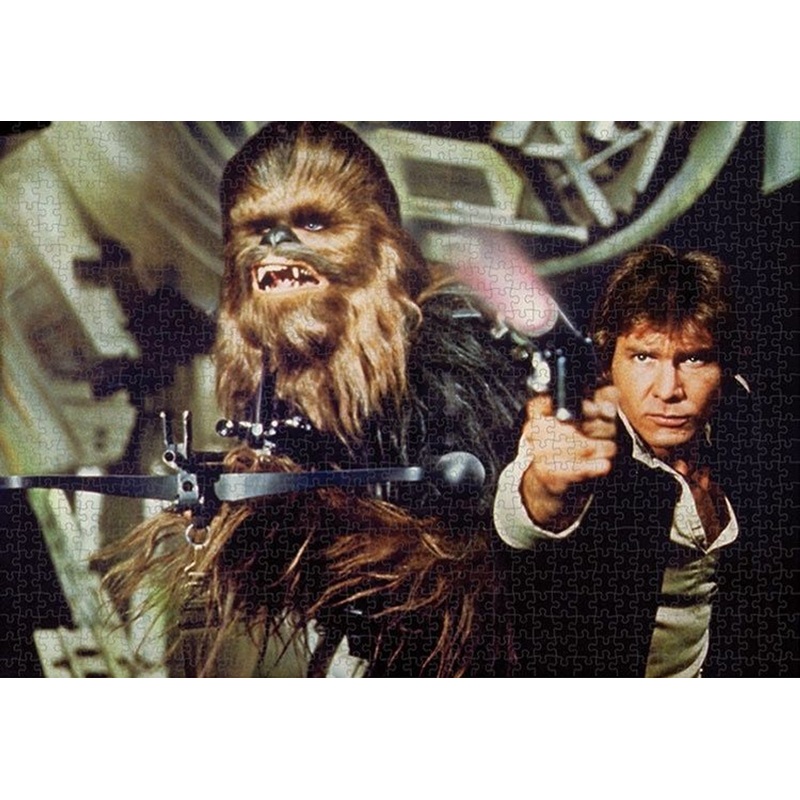 Jigsaw Puzzle Han Solo & Chewbacca (1000 Pieces)