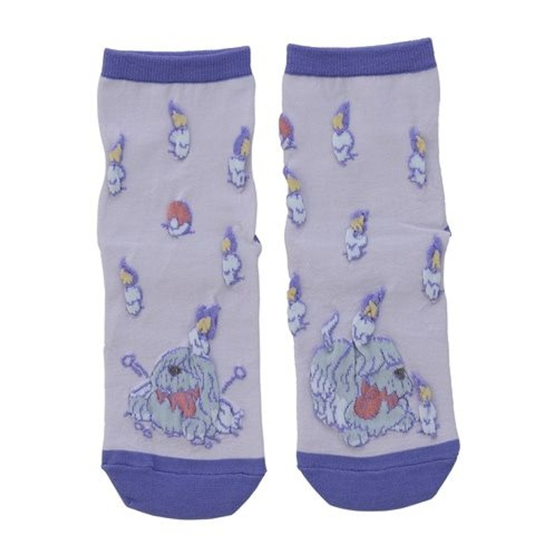 Pokemon Center Original Middle Socks yonayonaGhost Greavard (23-25cm)