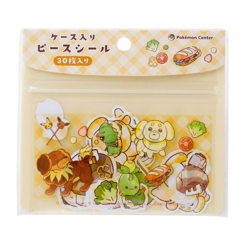 Pokemon Center Original Mini Stickers with Case – Paldea Picnic